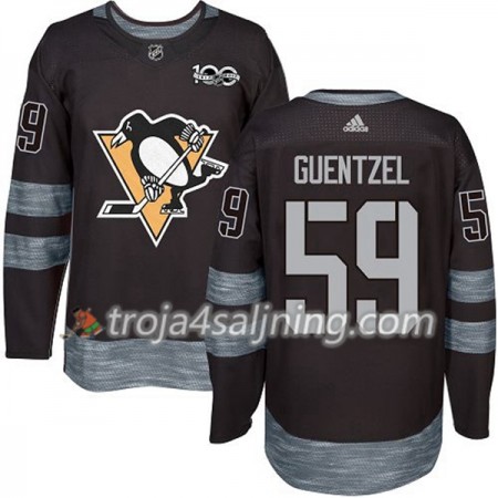 Pittsburgh Penguins tröja Jake Guentzel 59 1917-2017 100th Anniversary Adidas Svart Authentic - NHL Tröjor Herr Pittsburgh Penguins tröja Jake Guentzel 59 1917-2017 100th Anniversary Adidas Svart Authentic - NHL Tröjor Herr
